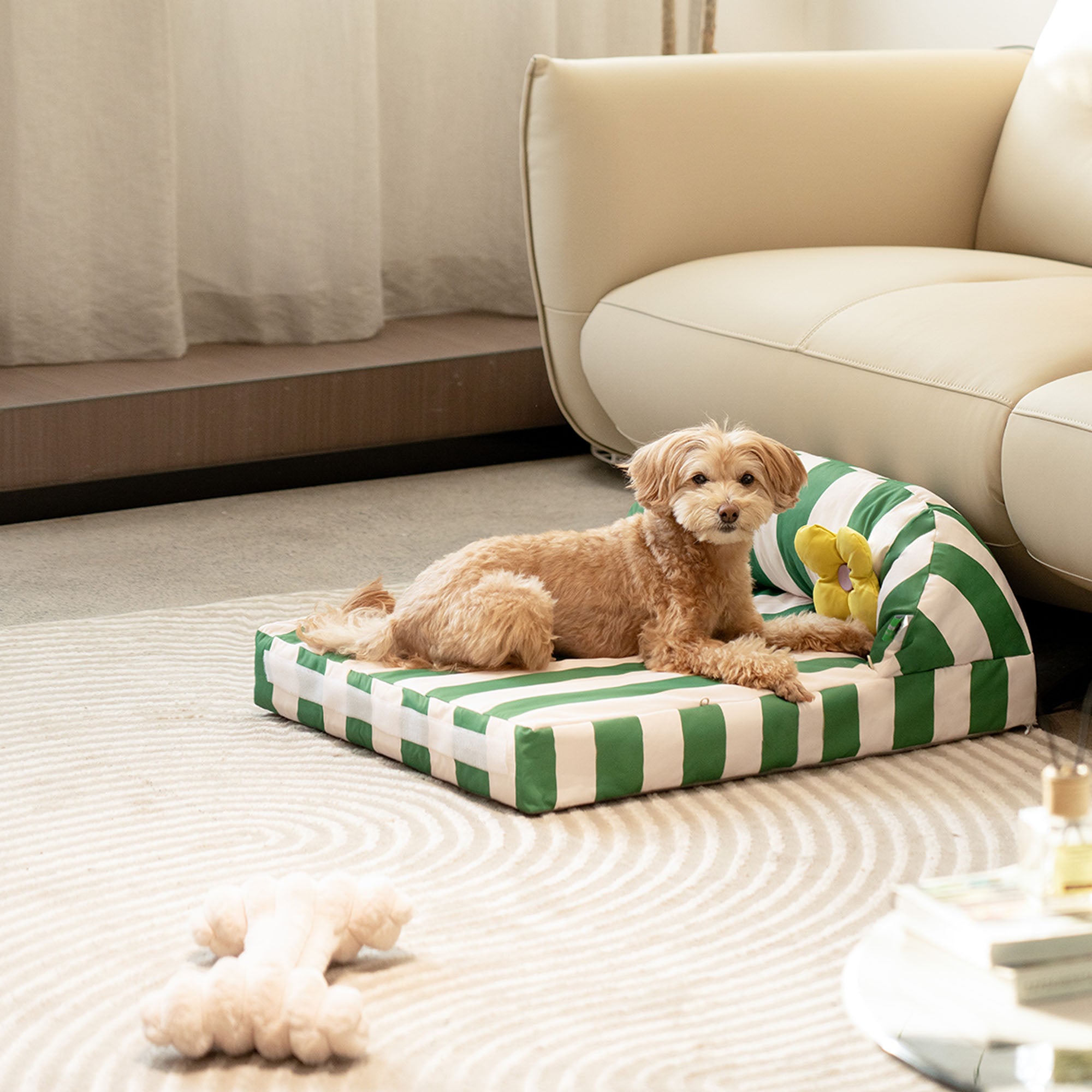 Plush Sweet Sleeping Pet Bed