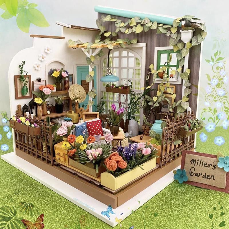 Rolife Miller's Garden DIY Miniatuurhuis Kit DG108