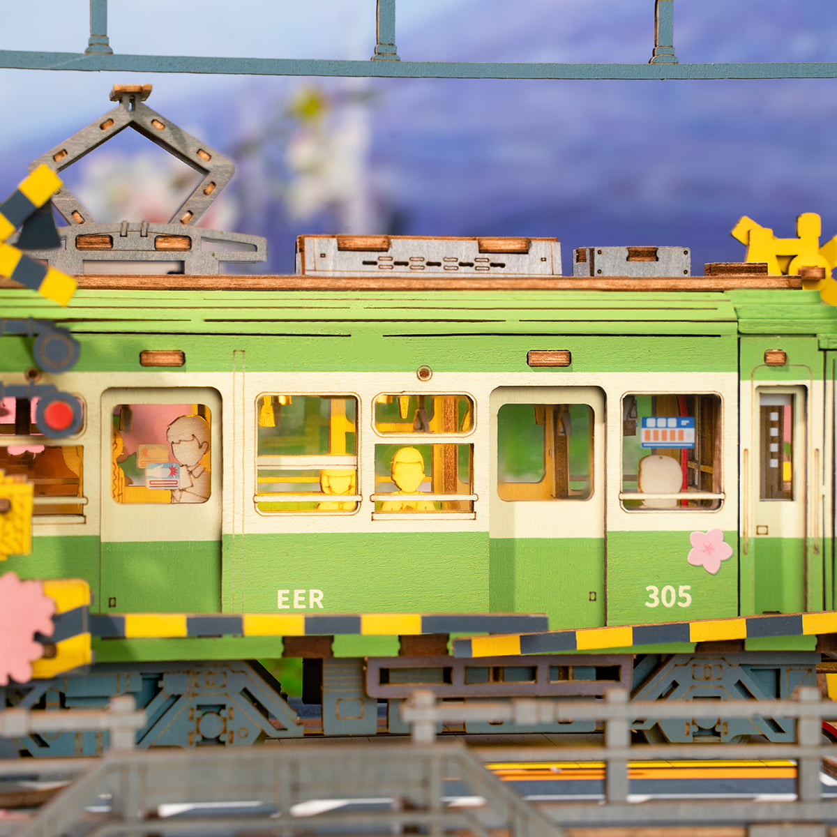 Puzzle en bois 3D Rolife Sakura Journey TGS02 